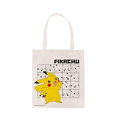 Afbeelding van Gb Eye Shopper Pokemon Pikachu 35 X 40 Cm Katoen Beige