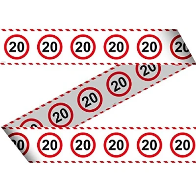 Afbeelding van Folat Markeerlint verkeersbord 20 (15 meter)