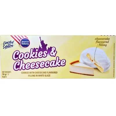 Afbeelding van American Bakery Cookies &amp; Cheescake 96 Gram