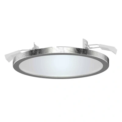 Afbeelding van LightMe LM85667 Aqua LED inbouwlamp 8 W Bladzilver (glanzend)