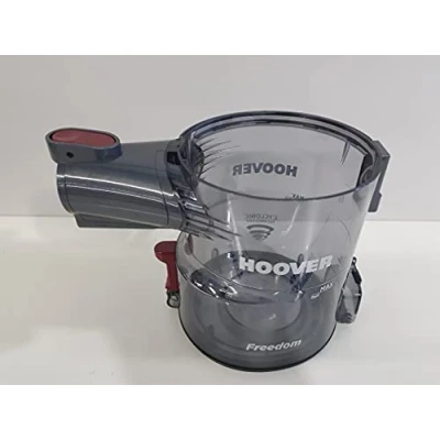 Afbeelding van HOOVER 48021902 Originele poedercontainer, rode knop, elektrische bezem FREEDOM 2IN1, model FD22RP011, FD22G 011