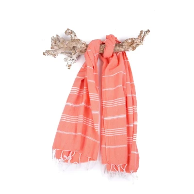 Afbeelding van Hamamdoek Take Me To The Beach! Coral van Call it Fouta!