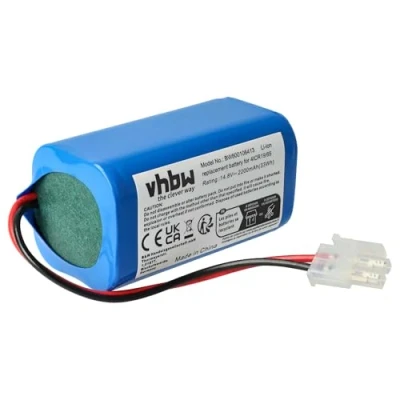 Afbeelding van vhbw Batterij compatibel met Silvercrest SSRA1 huishoudelijke robot (2200 mAh, 14,8 V, Li ION)