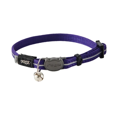 Afbeelding van Rogz Kattenhalsband AlleyCat Paars