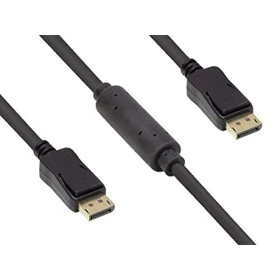 Afbeelding van Alcasa 4810 150G DisplayPort kabel 15 m Zwart