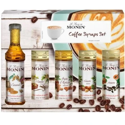 Afbeelding van Monin Giftset Koffiesiropen bij Simon Lévelt