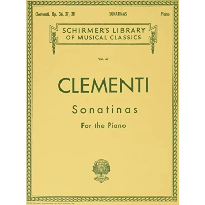Afbeelding van 12 Sonatinas, Op. 36, 37, 38