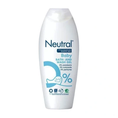 Afbeelding van Neutral Baby Bath &amp; Wash Gel 250ml