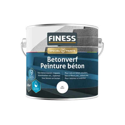 Afbeelding van Finess betonverf 2,5 liter, antraciet