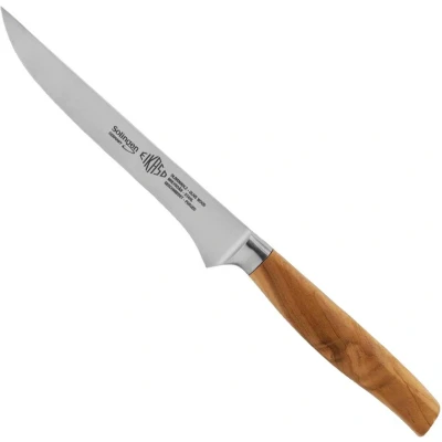 Afbeelding van Eikaso Solingen Gesmeed Uitbeenmes 16 cm Olijfhouten Handvat Precisie en Elegantie