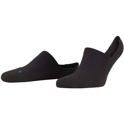Afbeelding van Falke COOL KICK Invisibles Unisex Anatomical Plush SOLE Enkelsokken, Maat: 35 36, Black