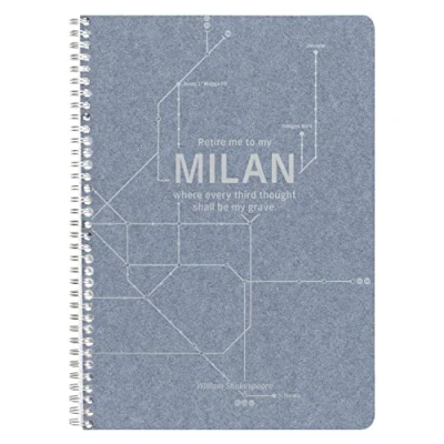 Image de Cahier A4 à spirale Clairefontaine Jean Recyclé Modèle aléatoire