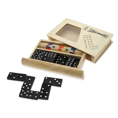 Afbeelding van Teorema Domino en Mikado placemat, meerkleurig, VD40119