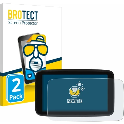 Afbeelding van BROTECT Screenprotector voor TomTom GO Discover 7&quot; Folie Beschermfolie matte (2 Stuks)