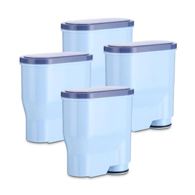 Afbeelding van Lot de 4 filtres à eau rechange compatibles avec Philips® AquaClean® CA6903/10, CA6903/22, compatible les machines café Saeco® et filtre Philips