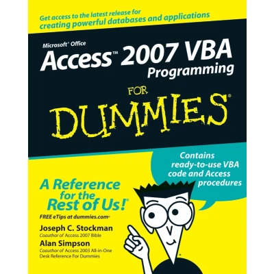 Afbeelding van Access 2007 VBA Programming For Dummies