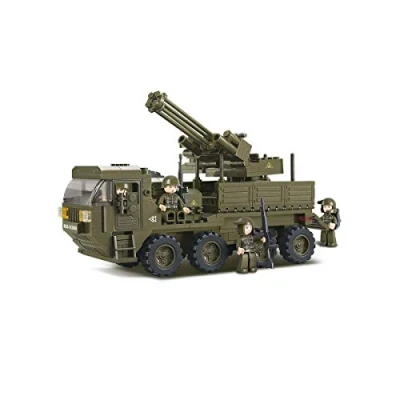 Afbeelding van Sluban Heavy Treansporter Army M38 B0302