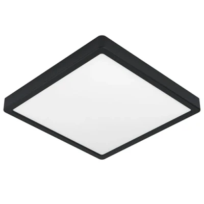 Afbeelding van EGLO connect.z Fueva Z Smart Opbouwlamp 28,5 cm Zwart/Wit Instelbaar wit licht Dimbaar Zigbee