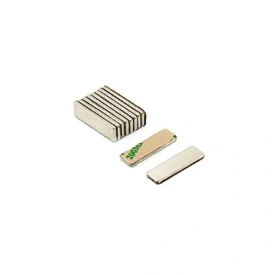 Afbeelding van Magnetastico 20 x Sterke zelfklevende magneten 10 1 mm neodymium N52 met 3M plakband Plakmagneet Magnetische magneet platte kleverige