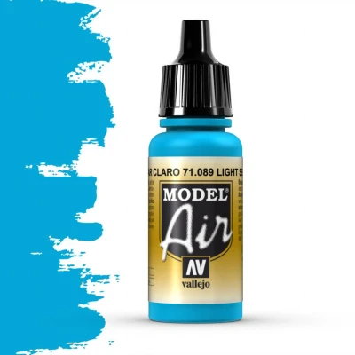 Afbeelding van Model Air Light Sea Blue 17ml 71089
