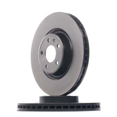 Afbeelding van BREMBO 09.D059.11 Remschijf 338 30 5 interne ventilatie Gecoat High carbon Met schroeven AUDI: Q5, A4 B9 Avant, A5 Sportback