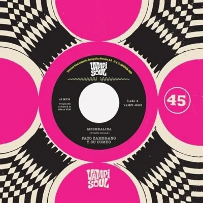 Afbeelding van Paco Zambrano Y Su Combo &amp; Traffic Sound Meshkalina/ Meshkalina (7&quot; Vinyl Single) (Coloured Vinyl)
