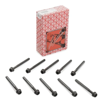 Afbeelding van ELRING 323.300 Cilinderkopbouten Binnen veeltandig VOLKSWAGEN: GOLF 6, Polo V Hatchback, Passat B8 Variant, AUDI: A4 Saloon, A5 Sportback