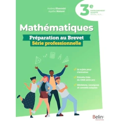 Afbeelding van MATHEMATIQUES PREPARATION AU BREVET SERIE PROFESSIONNELLE