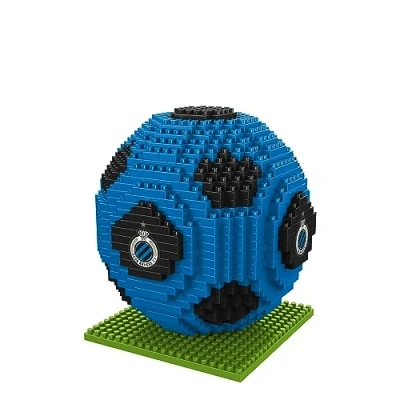 Afbeelding van FOCO FC BRXLZ 3D bouwspel in de vorm van een voetbal, officieel gelicentieerd door Club Brugge