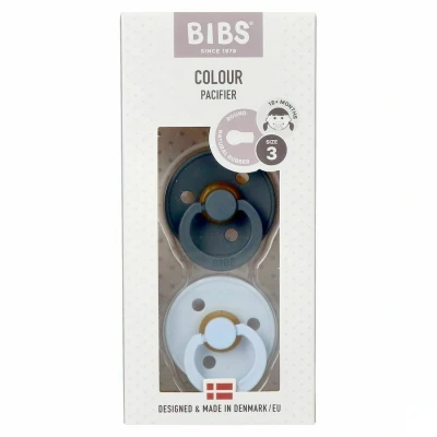 Image de Bibs 3 Sucette Duo Iron Baby Blue