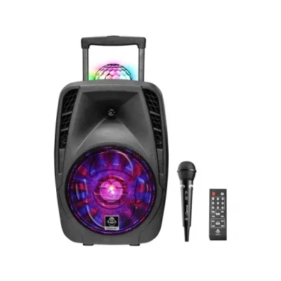 Afbeelding van iDance Audio Groove 216 bluetooth speaker met RGB LED discoshow en discobal