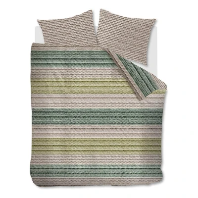 Afbeelding van Ambiante Cozy Knit Dekbedovertrek 200 x 200/220 cm Groen