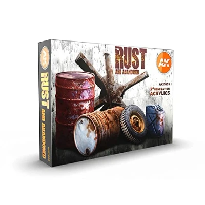 Afbeelding van AK interactive Rust and Abandoned 6 kleuren 17ml