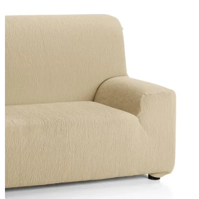 Afbeelding van Martina Home elastische bankovertrek, model Emilie 4 Plazas, nertskleur