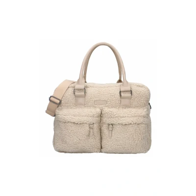 Afbeelding van Kidzroom Luiertas Care Hello Little One Beige