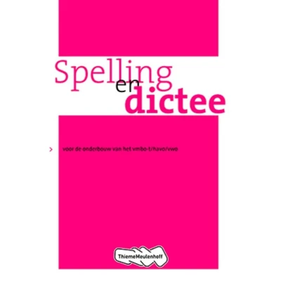 Afbeelding van Spelling en dictee
