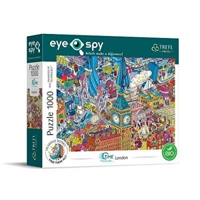 Afbeelding van Trefl Puzzles 1000 UFT EYE SPY&quot; Time Travel: London, United Kingdom_FSC Mix 70%&quot;
