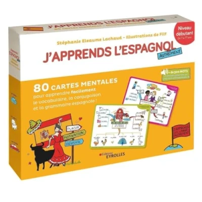 Afbeelding van J&#039;APPRENDS L&#039;ESPAGNOL AUTREMENT NIVEAU DEBUTANT