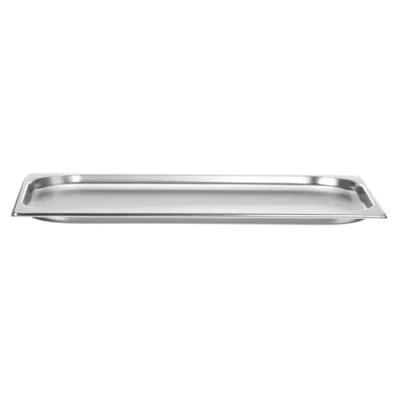 Afbeelding van HENDI Gastronorm bak, GN 1/1, hittebestendigheid 40 C tot 300 C, te gebruiken in convectieovens, koelkasten, waterbaden, chafing schijven, 2,5 l, 530 x 325 20 mm, roestvrij staal