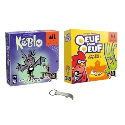 Afbeelding van Set Keblo + ei voor eieren, Franse versie 1 Decap Blumie (Keblo ei)