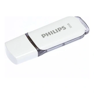 Afbeelding van Philips FM32FD70D USB 2.0 32GB Snow Edition Grijs 2 stuks