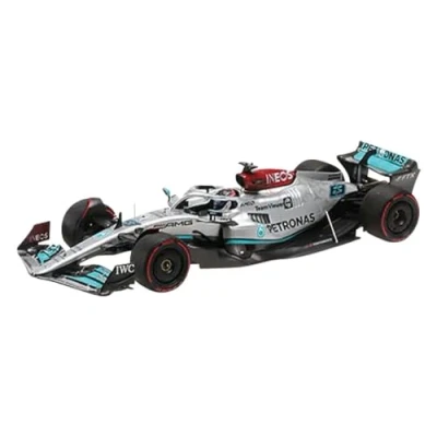 Afbeelding van Mercedes AMG Petronas F1 Team W13 E Performance #63 Spain GP 2022 1:18 Minichamps