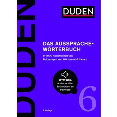 Afbeelding van Duden Das Aussprachewörterbuch