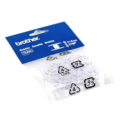 Afbeelding van Brother SA156 Set van 10 bovenladende spoelen