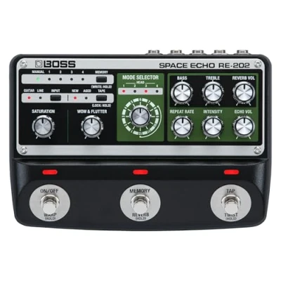 Afbeelding van Boss RE 202 Space Echo pedaal Zwart