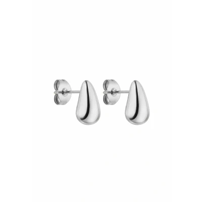 Afbeelding van Purelei Droplet Oorbellen, Dames, Maat: One Size, Silberfarben