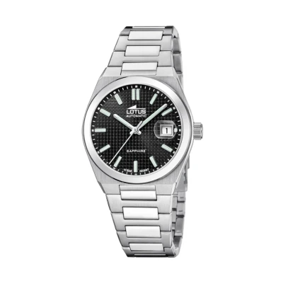 Afbeelding van Lotus Horloge, Heren, Maat: One Size, Black automatic