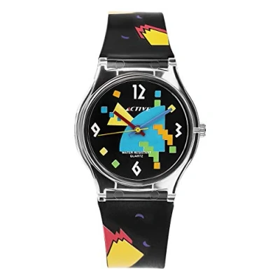 Afbeelding van Active ACT 013 Horloge Kunststof Zwart Ø 35 mm
