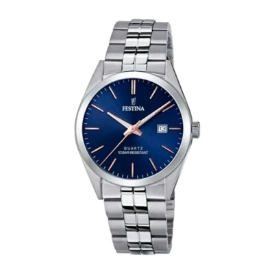 Afbeelding van Festina Casual horloge F20437/B, Blauw, armband, Armband