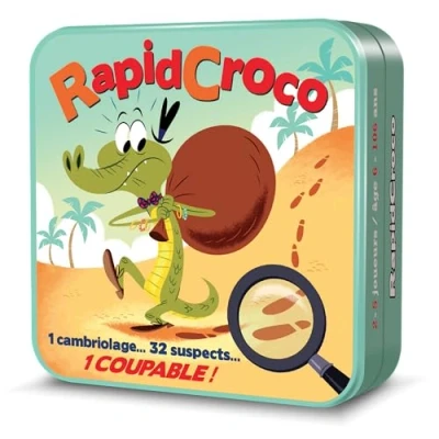 Afbeelding van Cocktail Games Rapidcroco gezelschapsspel vanaf 6 jaar 2 5 spelers 15 minuten